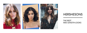 THE BEST MID-LENGTH LOOKS FOR YOUR HAIR TYPE
