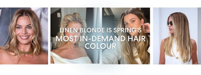 Linen blonde is spring’s most in-demand hair colour