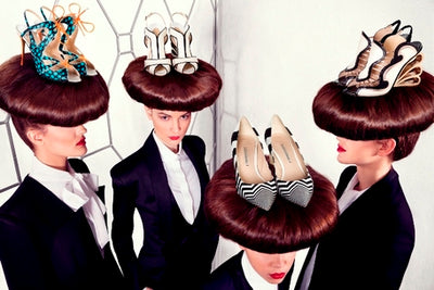 NICHOLAS KIRKWOOD WINS THE 2013 BFC/VOGUE DESIGNER FASHION FUND......P.S WE DID THE HAIR