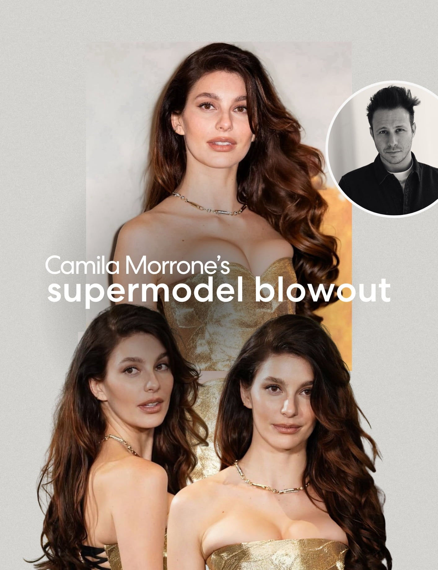 How Luke Created Camila Morrone’s 90s Bombshell Blowout