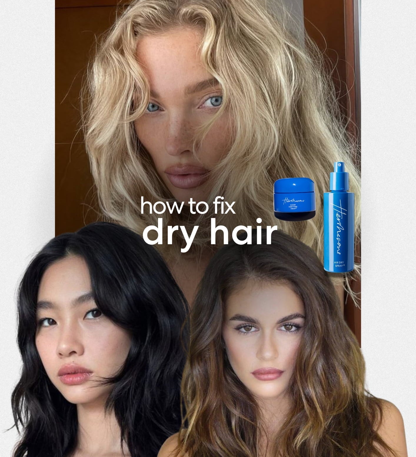 3 Ways To Fix Dry Hair (And Fast)