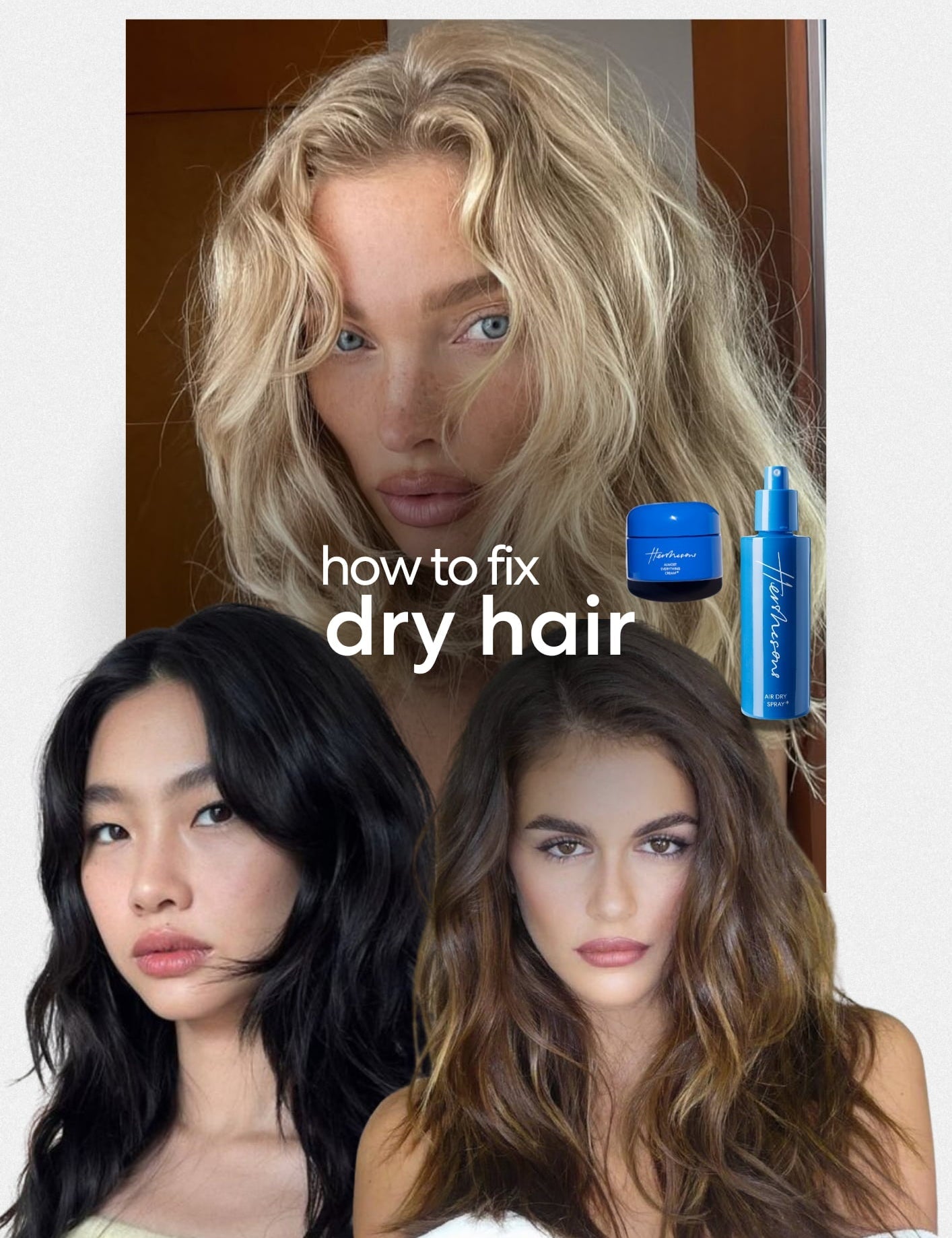 3 Ways To Fix Dry Hair (And Fast)