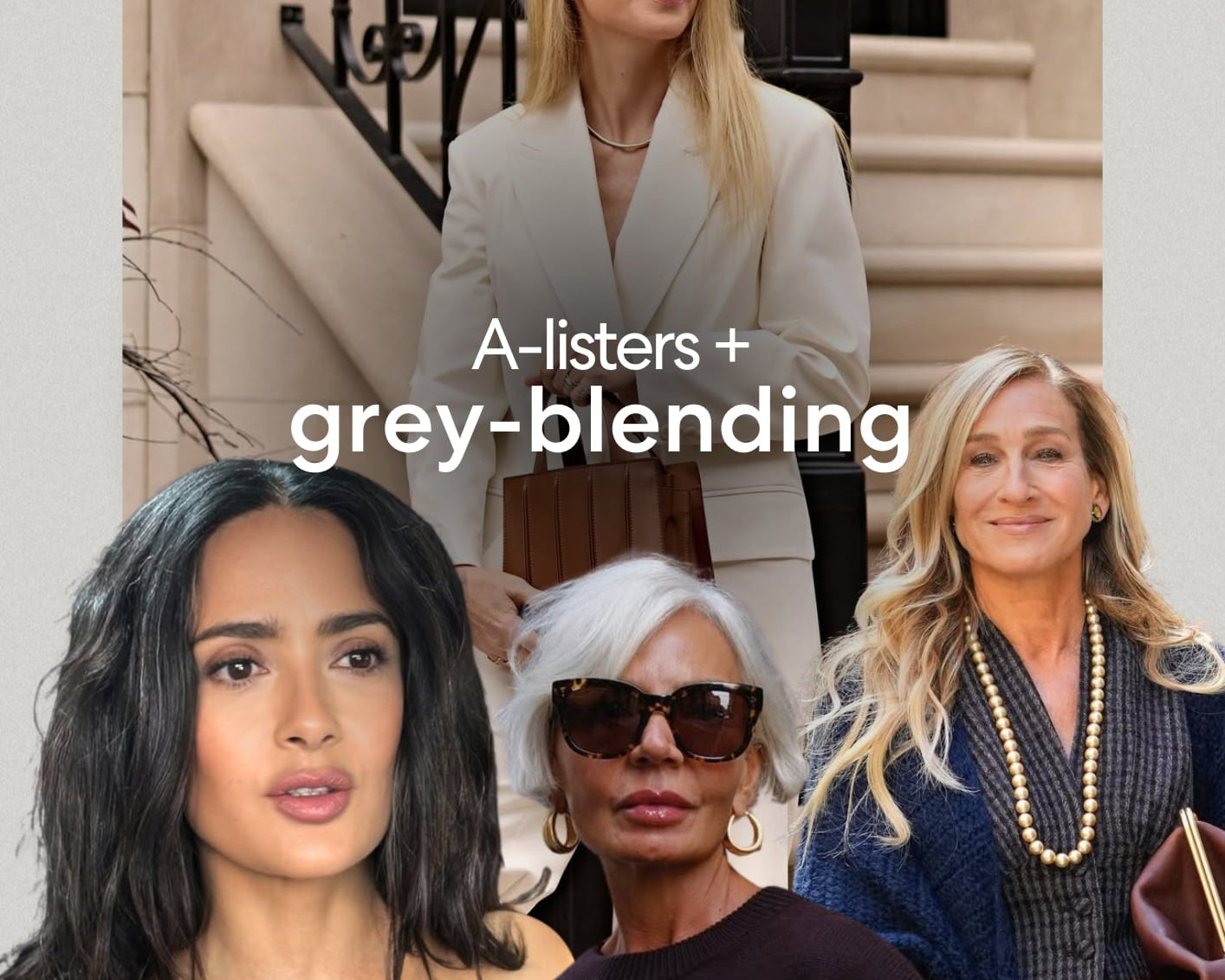 4 50-Plus A-Listers Doing Grey Blending Effortlessly