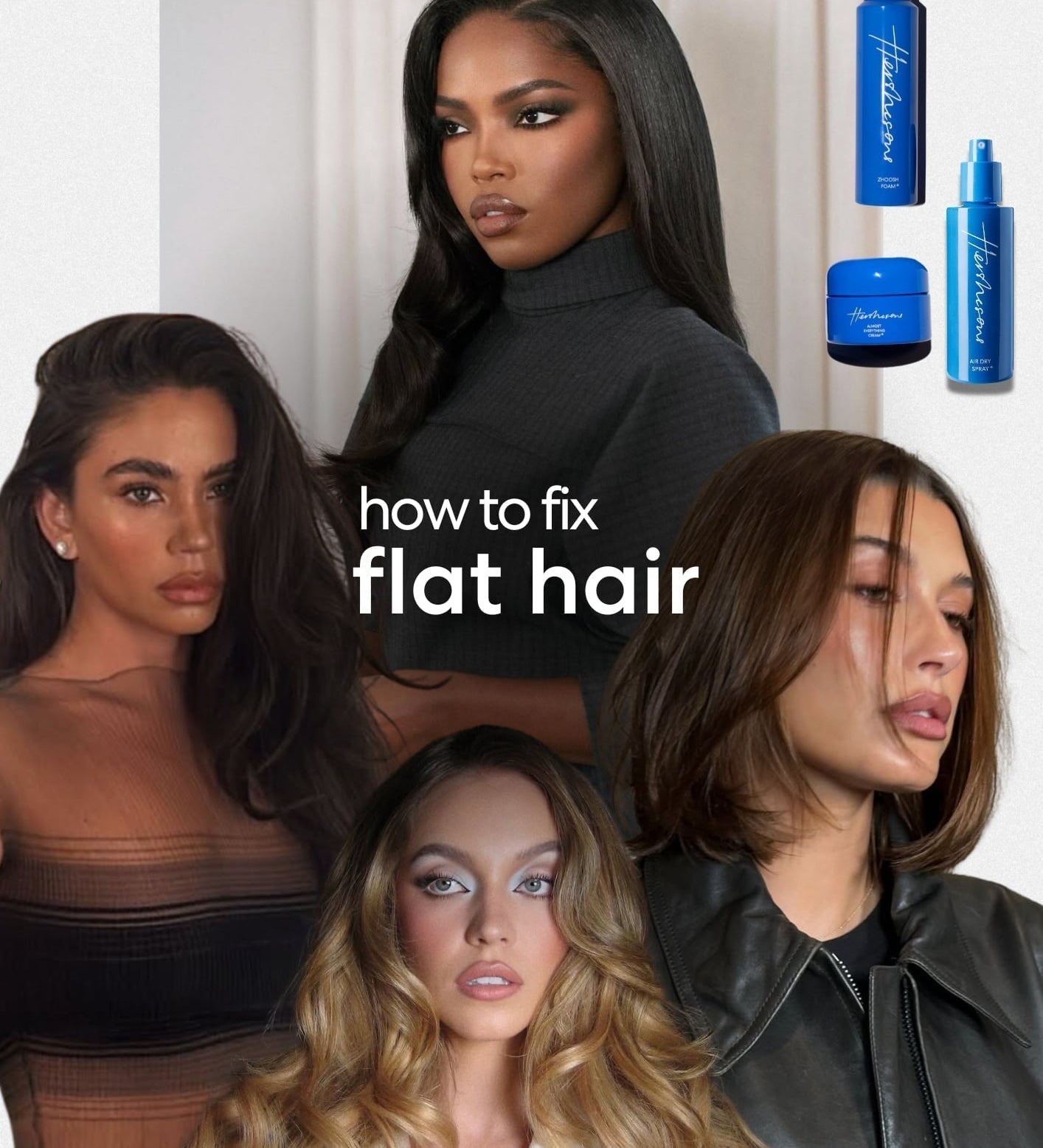 How To Fix Flat Hair, Fast!