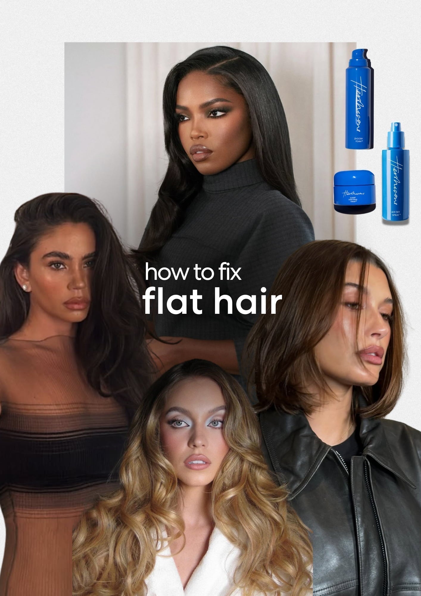 How To Fix Flat Hair, Fast!