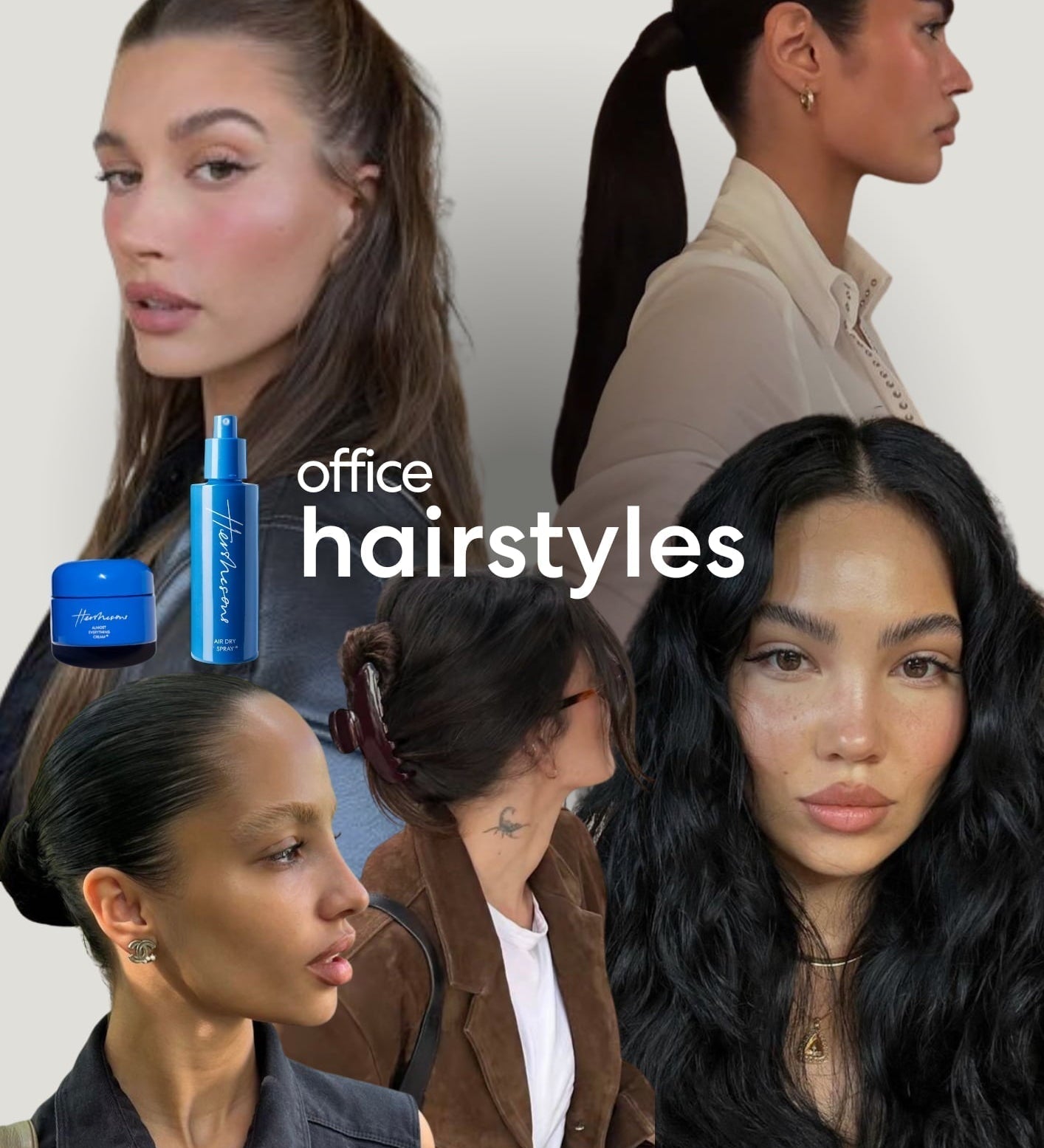 5 Easy Office Hairstyles You Can Do In Under A Minute