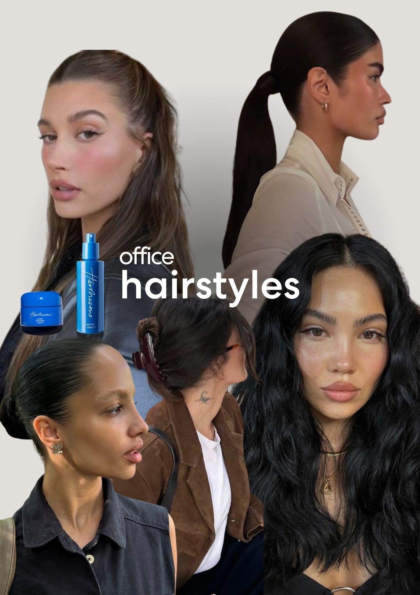 5 Easy Office Hairstyles You Can Do In Under A Minute