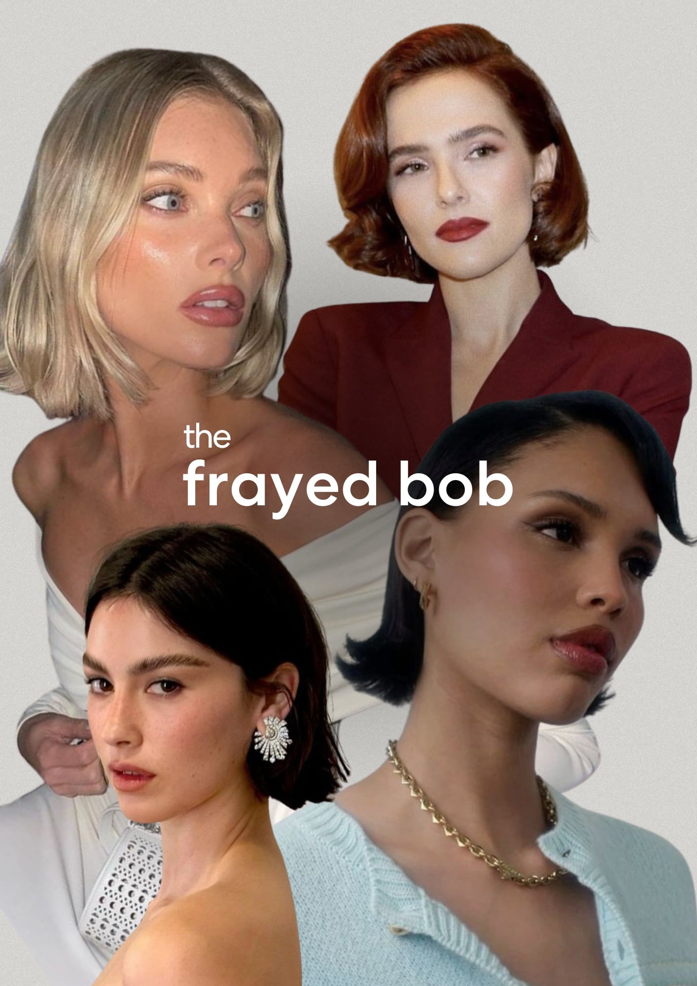 The Frayed Bob Is Our New Hair Obsession