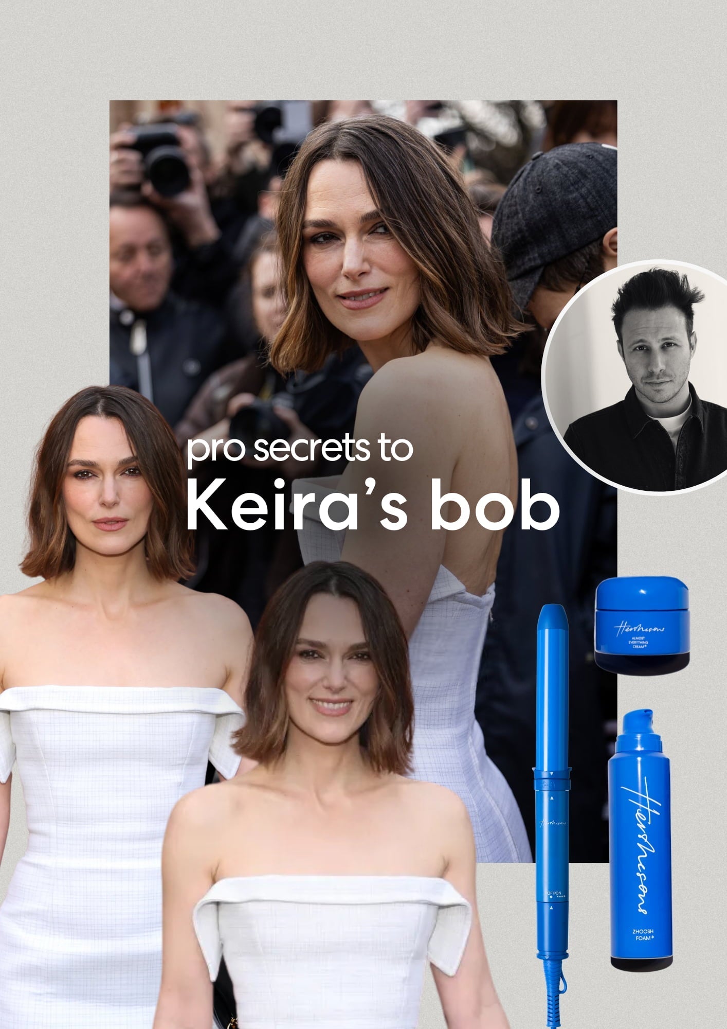 The Simple Secret To Keira Knightley’s Milan Bob
