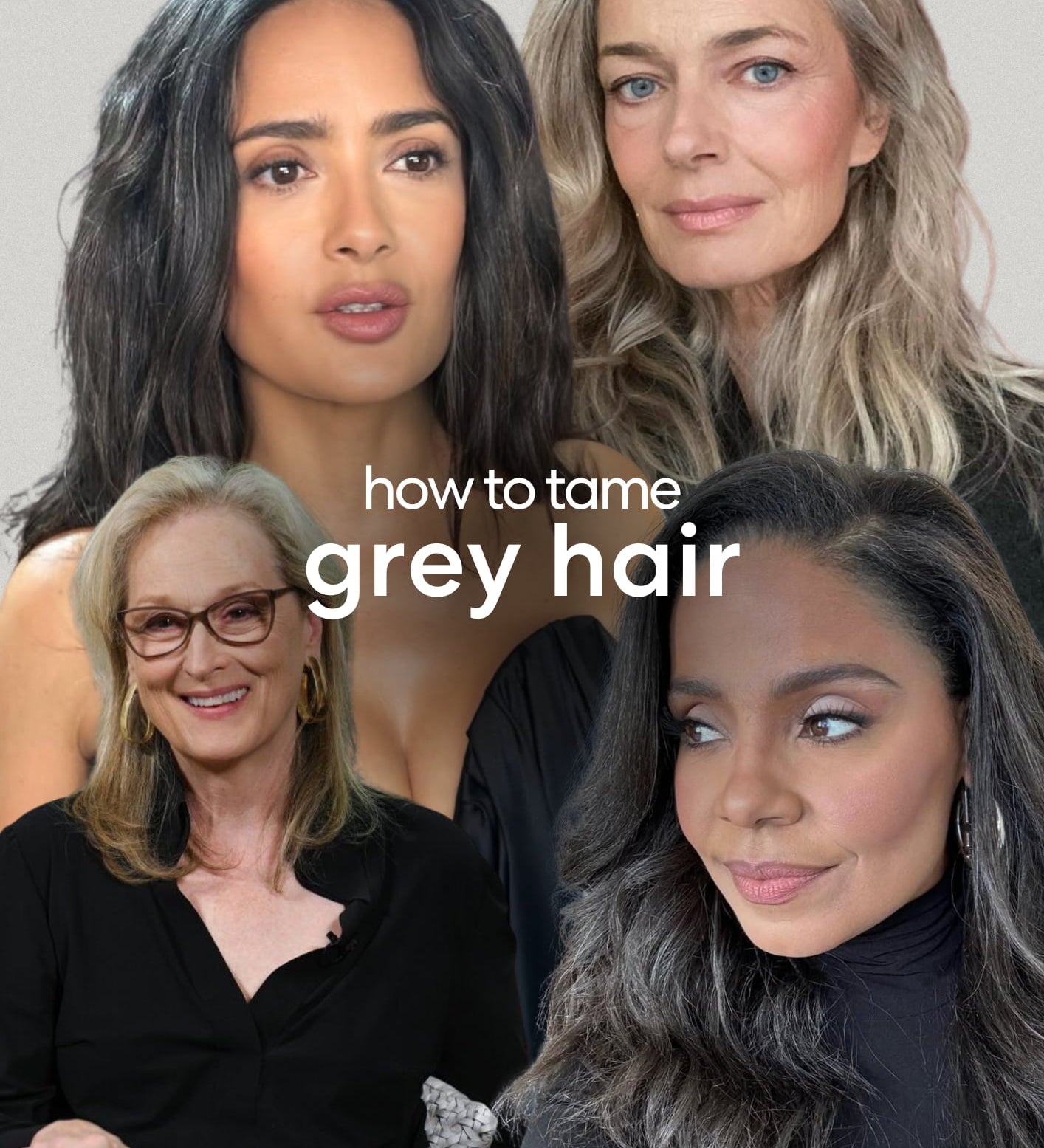3 Ways To Tame Unruly Grey Hair