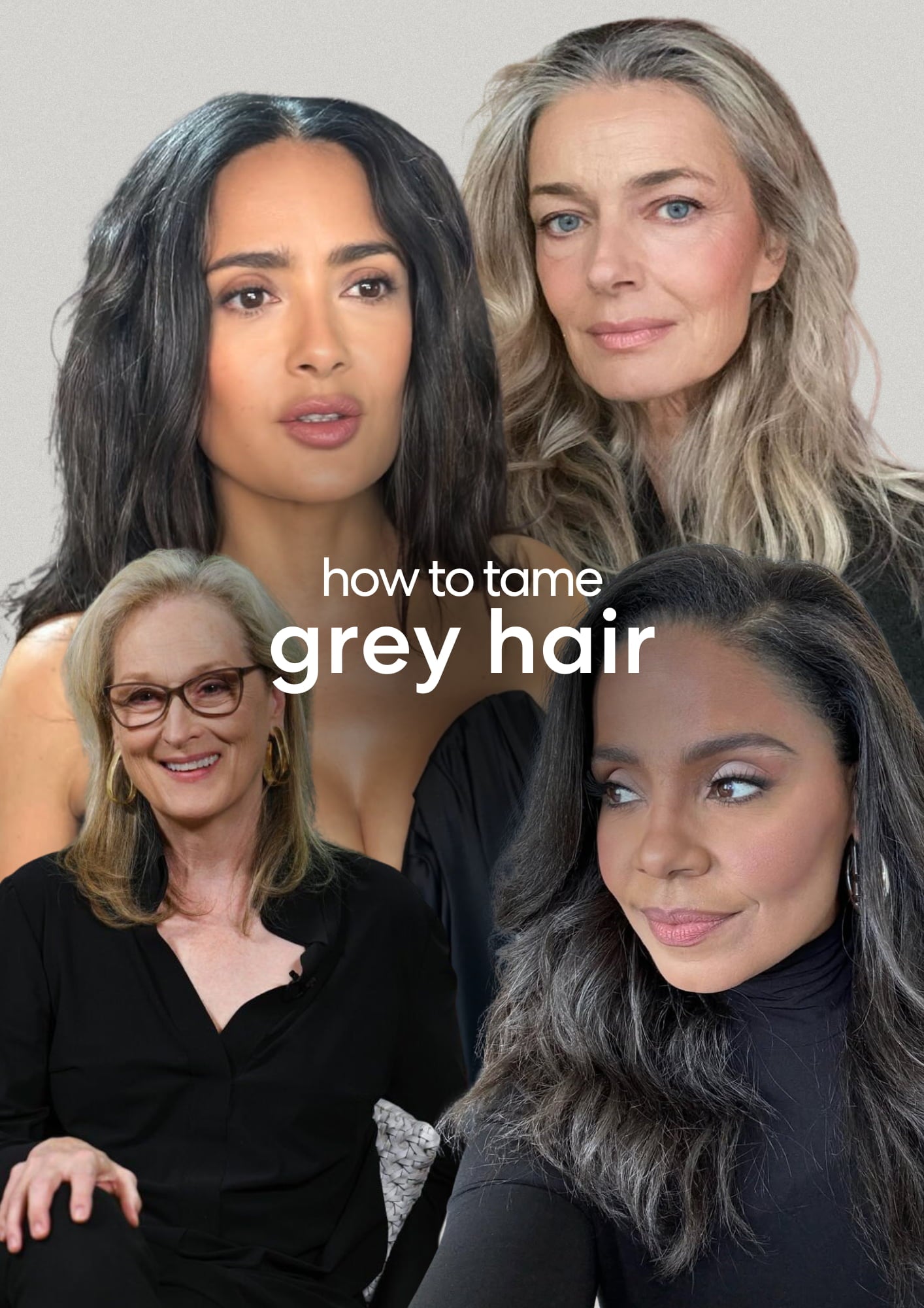 3 Ways To Tame Unruly Grey Hair