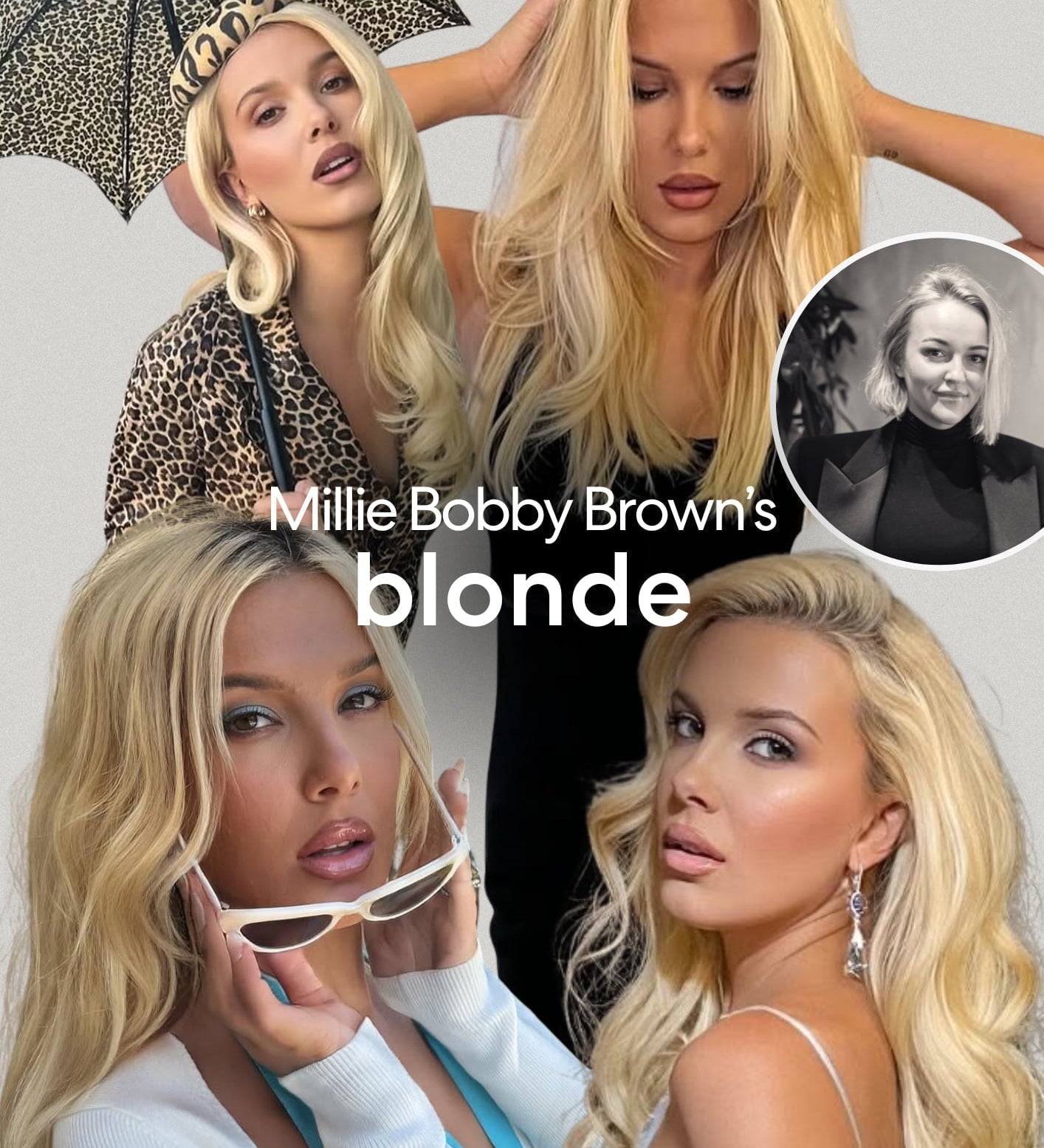 The Details Behind Millie Bobby Brown’s Fresh ’90s Blonde
