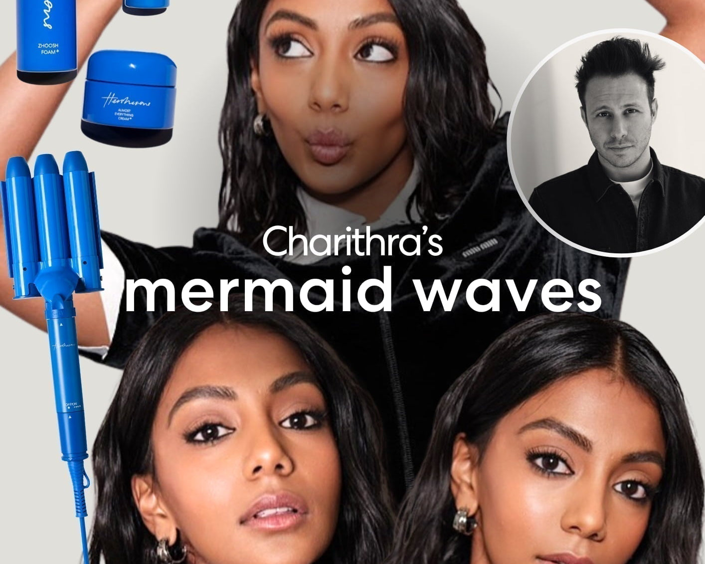 Spring Hair Goals: See Charithra’s Mermaid Waves