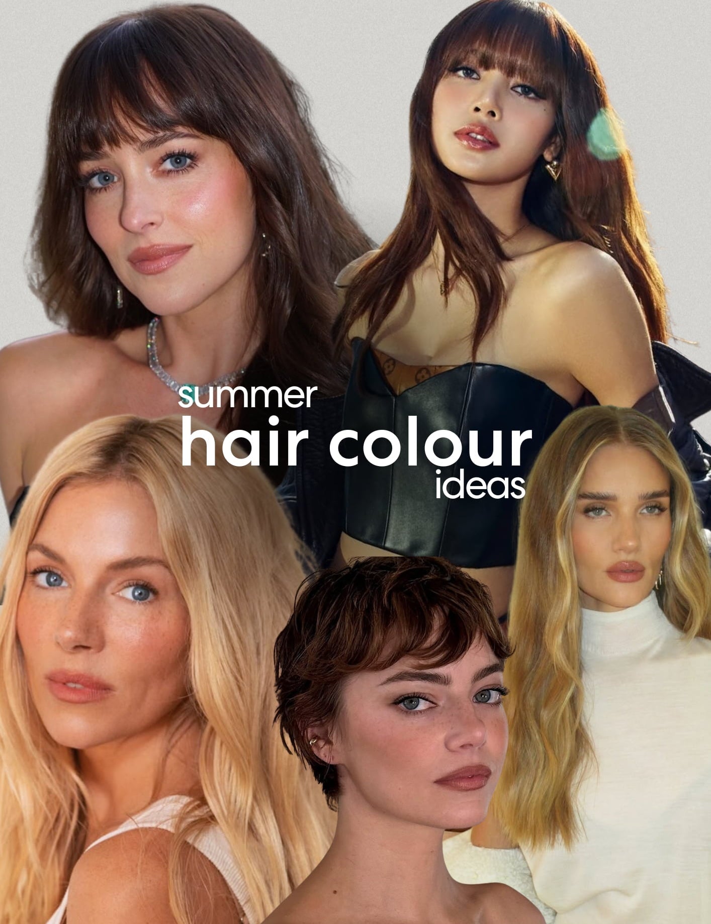 4 Hair Colours Everyone’s Asking For This Summer