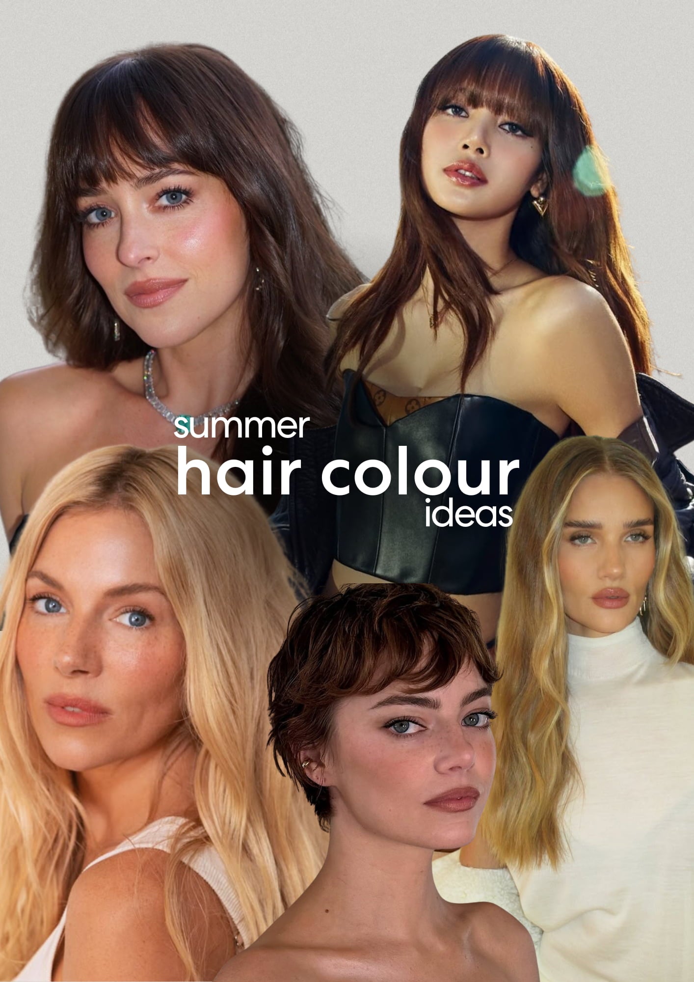 4 Hair Colours Everyone’s Asking For This Summer