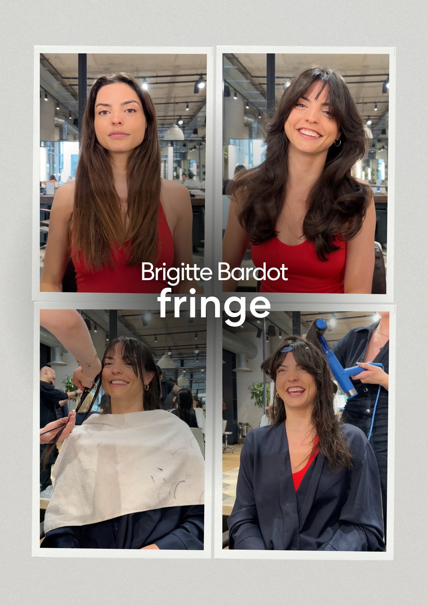 The Brigitte Bardot Fringe That Says “Summer”