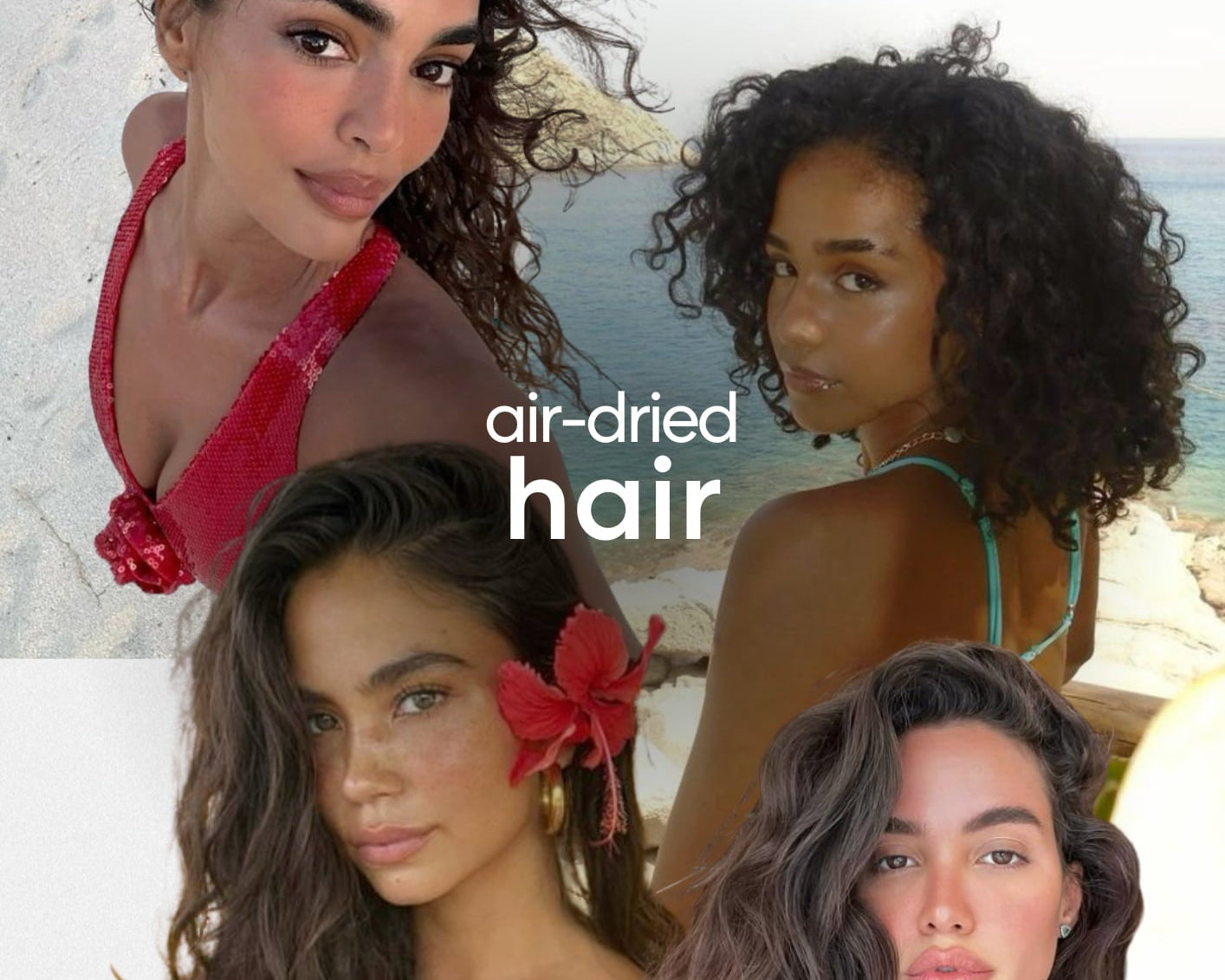 7 Air-Dried Hairstyles To Steal This Summer