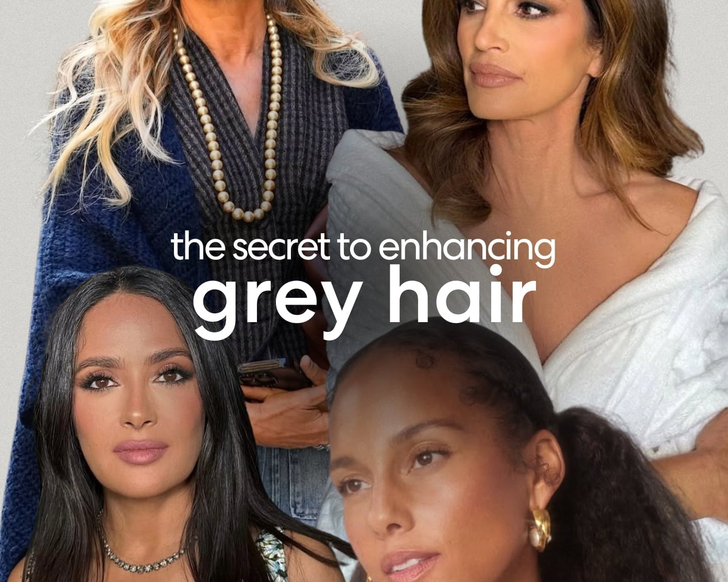 The Secret To Enhancing Grey Hair As You Get Older