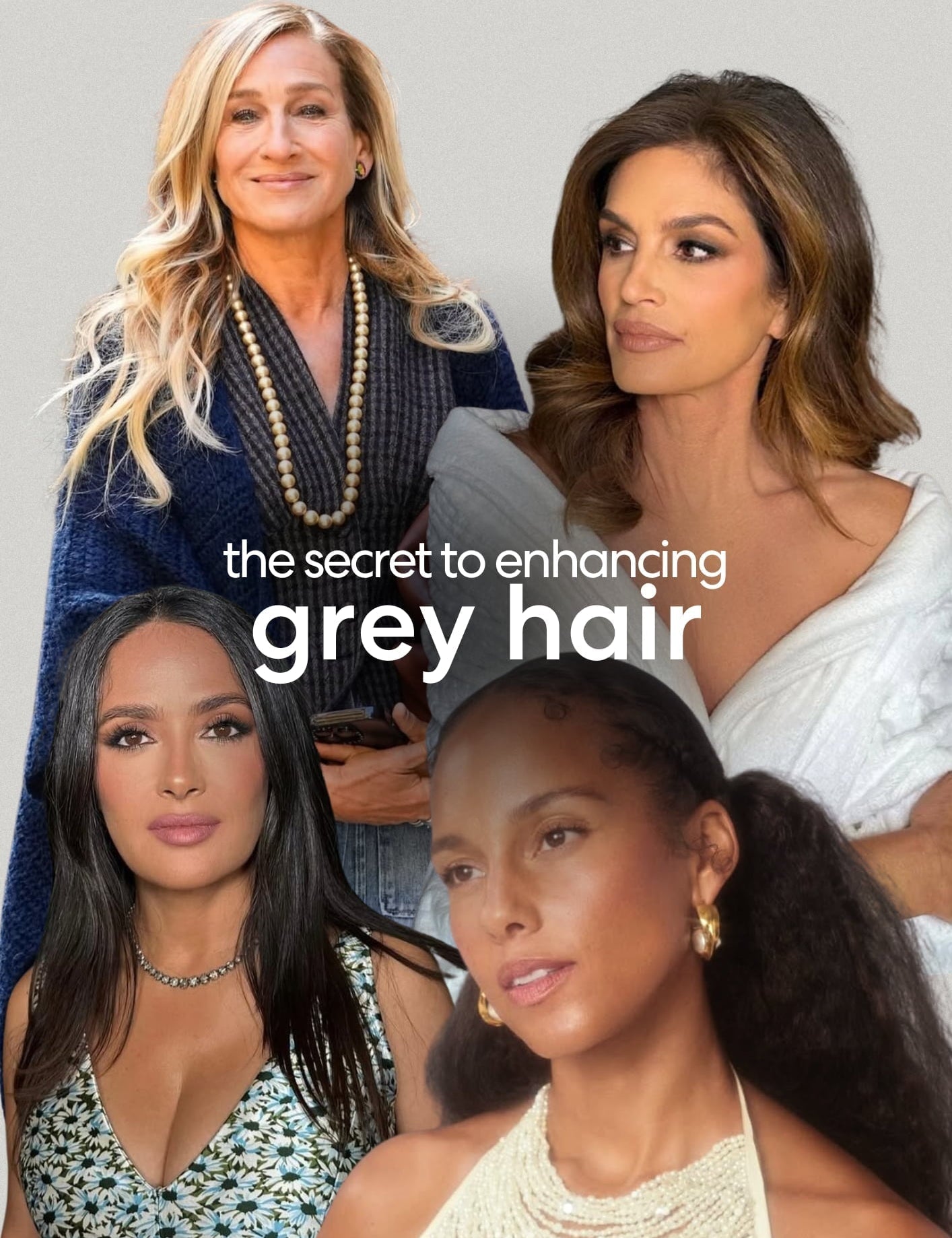 The Secret To Enhancing Grey Hair As You Get Older