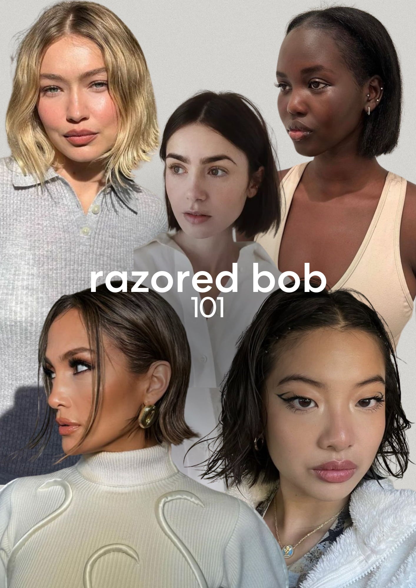 Razored Bobs Are Trending