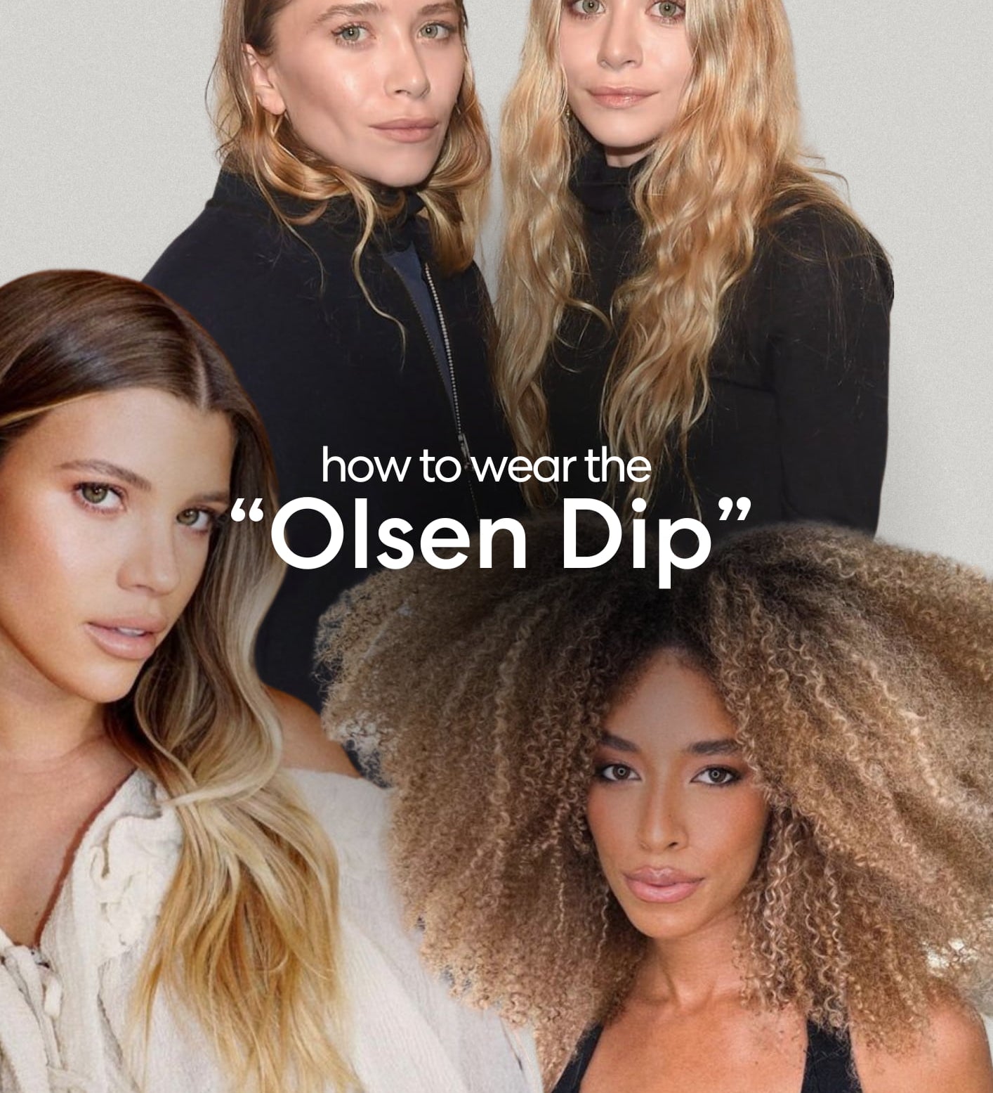How To Wear The “Olsen Dip”