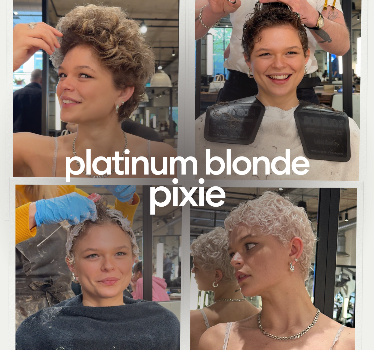 Pixie cut goals: watch Kacey’s icy hair transformation