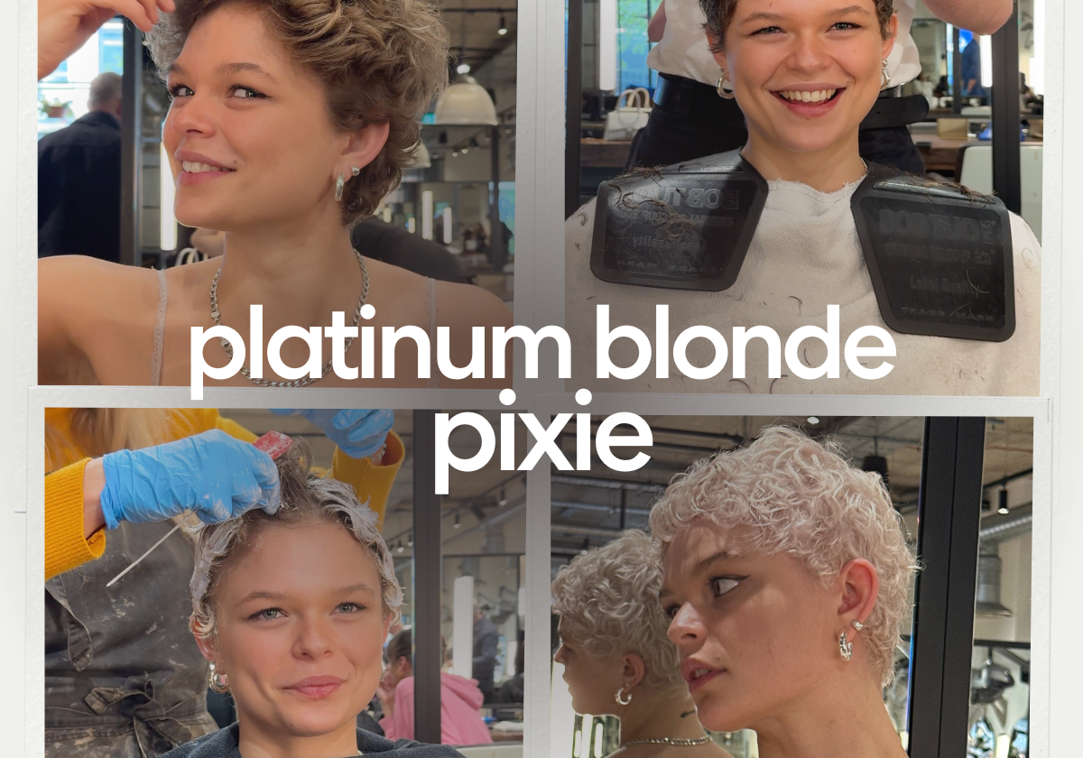 Pixie cut goals: watch Kacey’s icy hair transformation