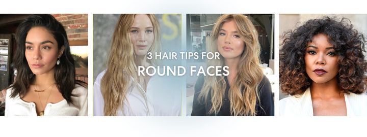 3 pro tips on finding the perfect hairstyle for a round face