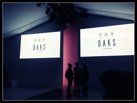 COOL RIVIERA CHIC AT DAKS LFW SS14