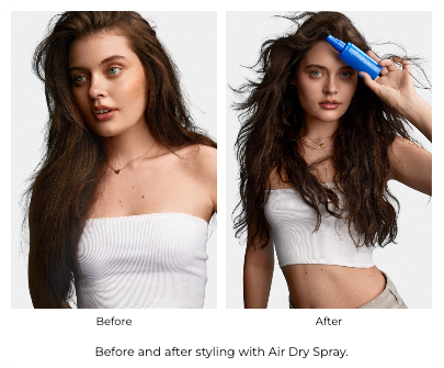 Air Dry Spray with UV Protection